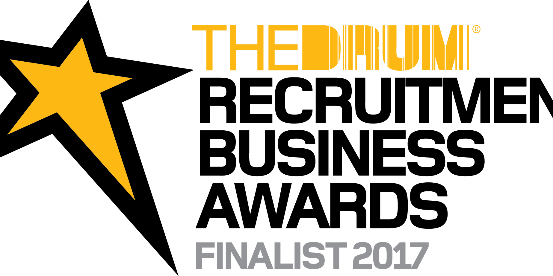 Drum_Recruitment Business Awards_finalist logo
