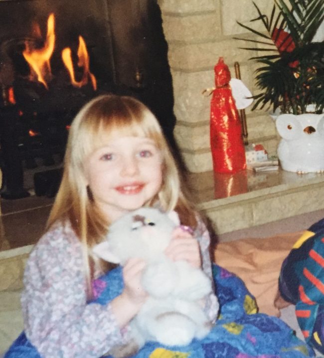 Nessa aged 5
